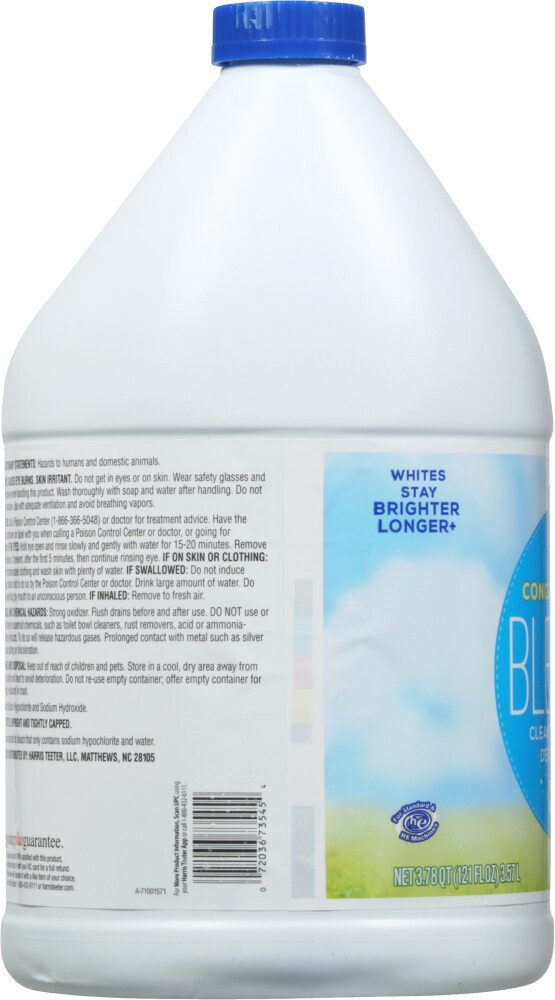 slide 4 of 4, Harris Teeter Disinfecting Bleach, 121.1 ct