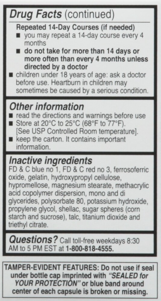 slide 3 of 6, Harris Teeter Esomperazole, 14 ct