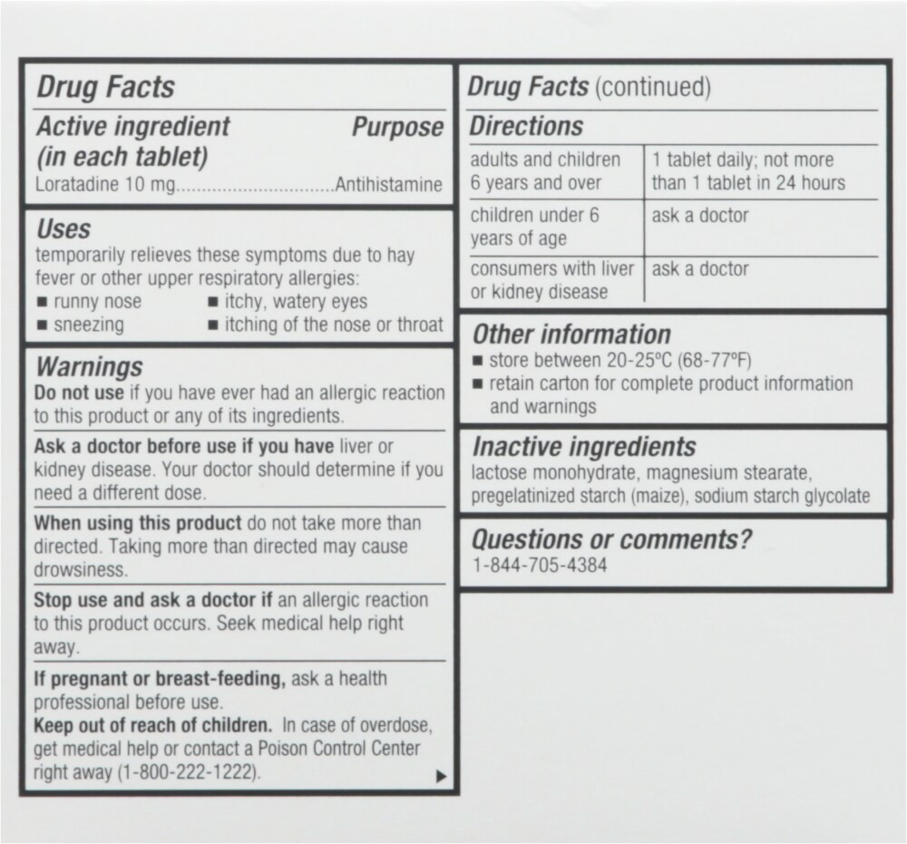 slide 2 of 4, Harris Teeter Allergy Relief Loratadine, 90 ct