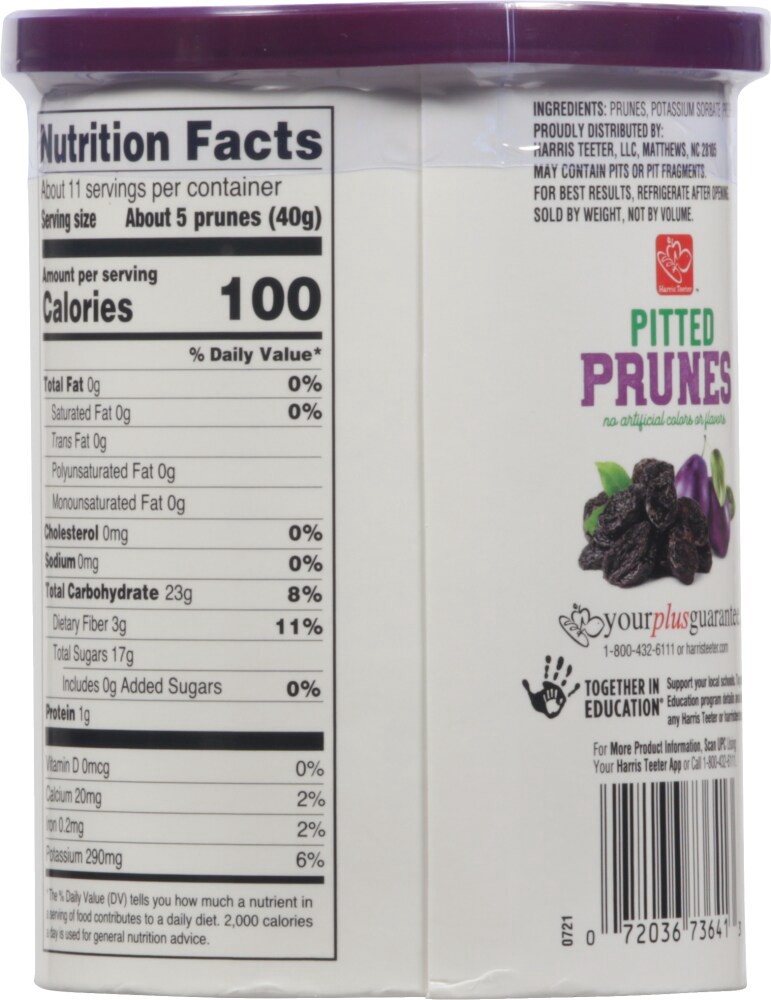 slide 2 of 3, Harris Teeter Pitted Prune, 1 ct