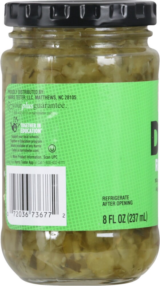 slide 4 of 4, Harris Teeter Dill Relish 8, 1 ct