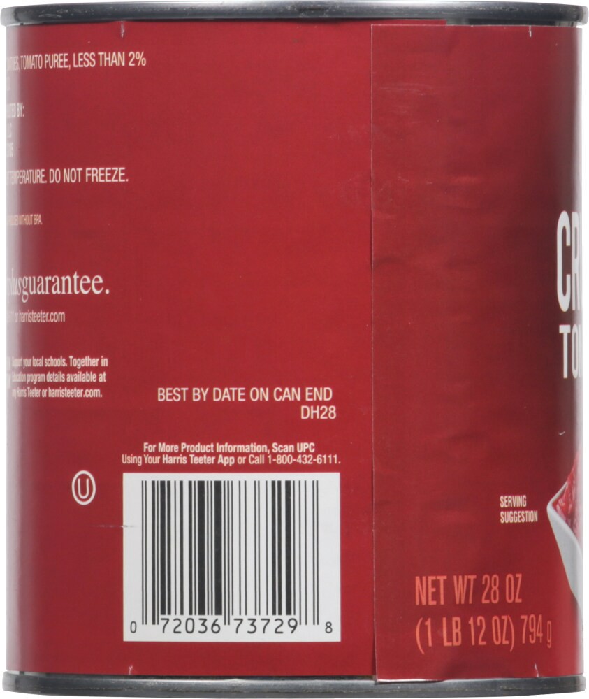 slide 4 of 4, Harris Teeter Crushed Tomatoes, 1 ct