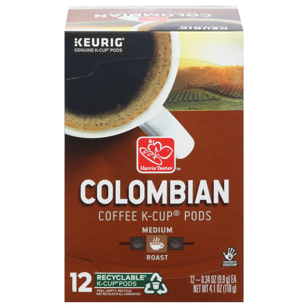 slide 2 of 2, Harris Teeter Colombian Coffee K-Cup - 12 ct, 12 ct