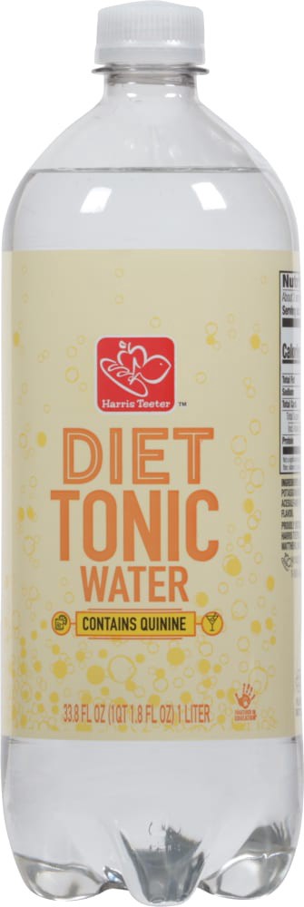 slide 4 of 6, Harris Teeter Diet Tonic Water - 33.8 oz, 33.8 oz