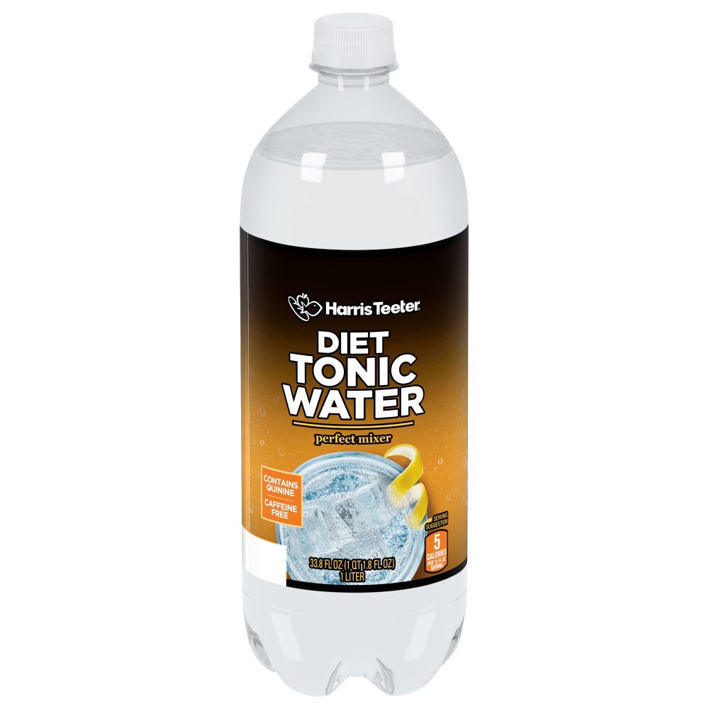 slide 4 of 4, Harris Teeter Diet Tonic Water - 33.8 oz, 33.8 oz