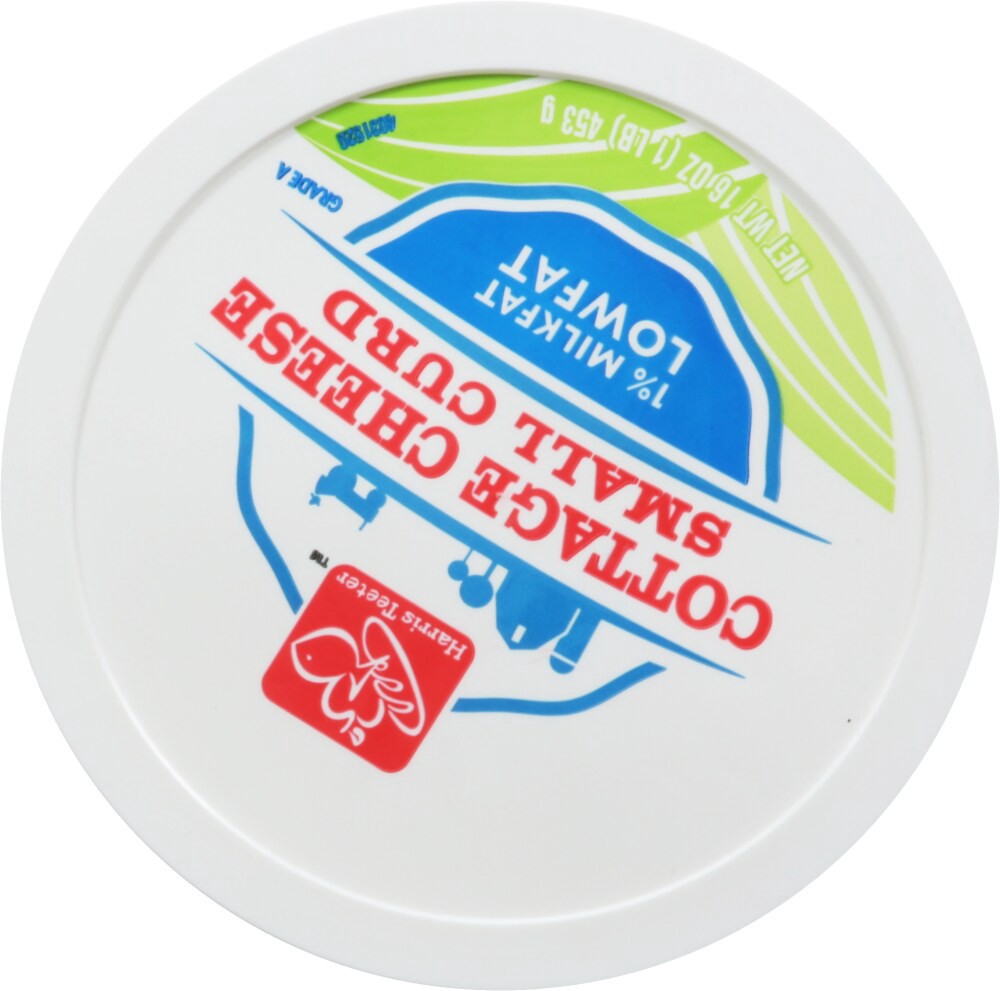 slide 3 of 5, Harris Teeter Low Fat Cottage Cheeses 16, 1 ct