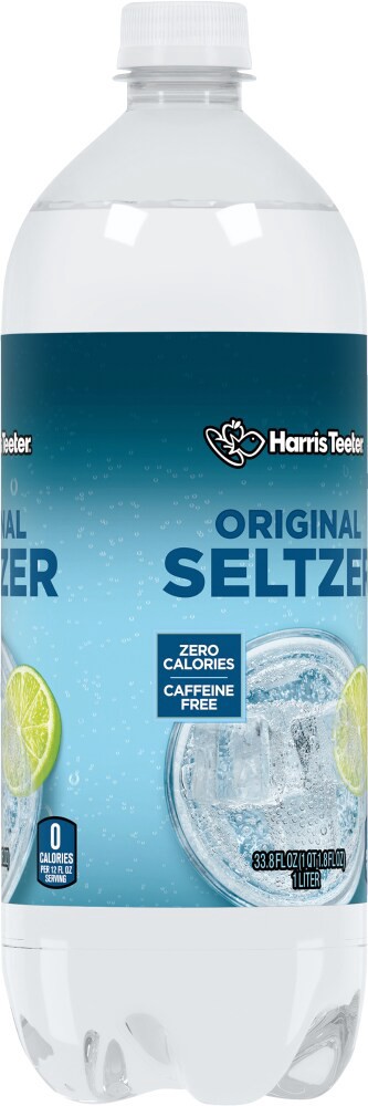 slide 3 of 3, Harris Teeter Original Seltzer - 33.8 oz, 33.8 oz