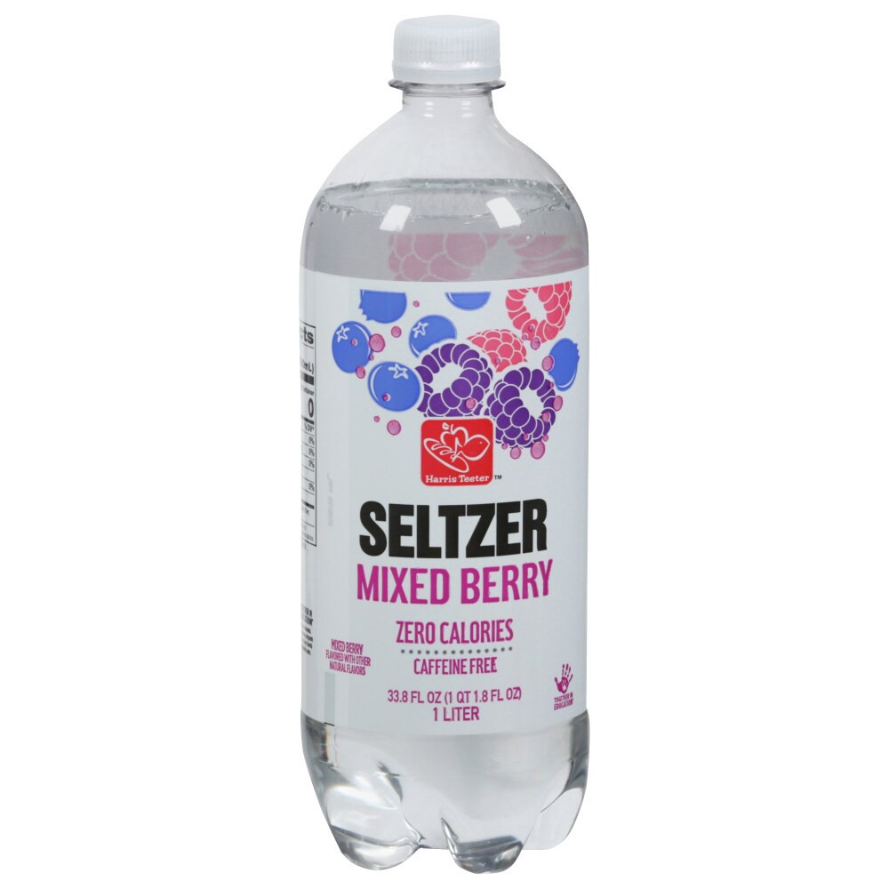 slide 2 of 2, Harris Teeter Mixed Berry Seltzer - 33.8 oz, 33.8 oz