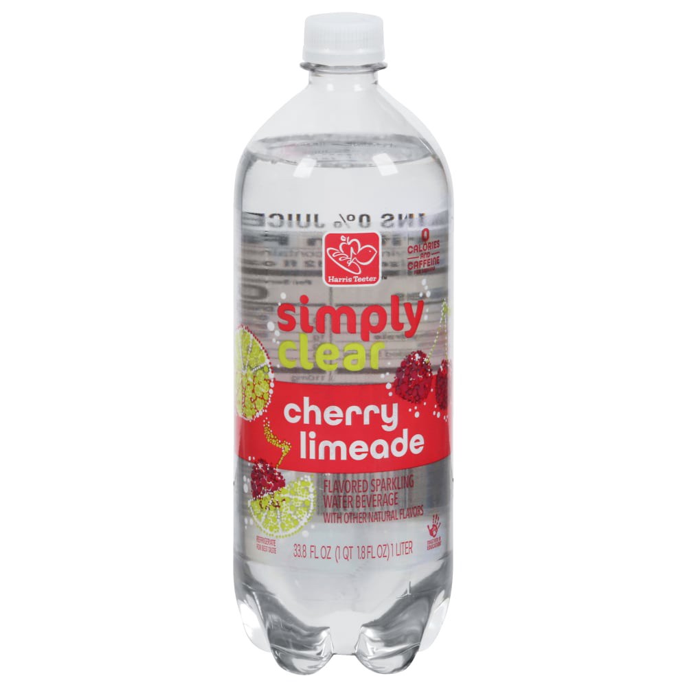 slide 2 of 2, Harris Teeter Simply Clear Cherry Limeade - 33.8 oz, 33.8 oz