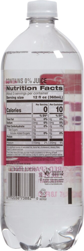 slide 2 of 2, Harris Teeter Simply Clear Black Cherry- 33.8 oz, 33.8 oz