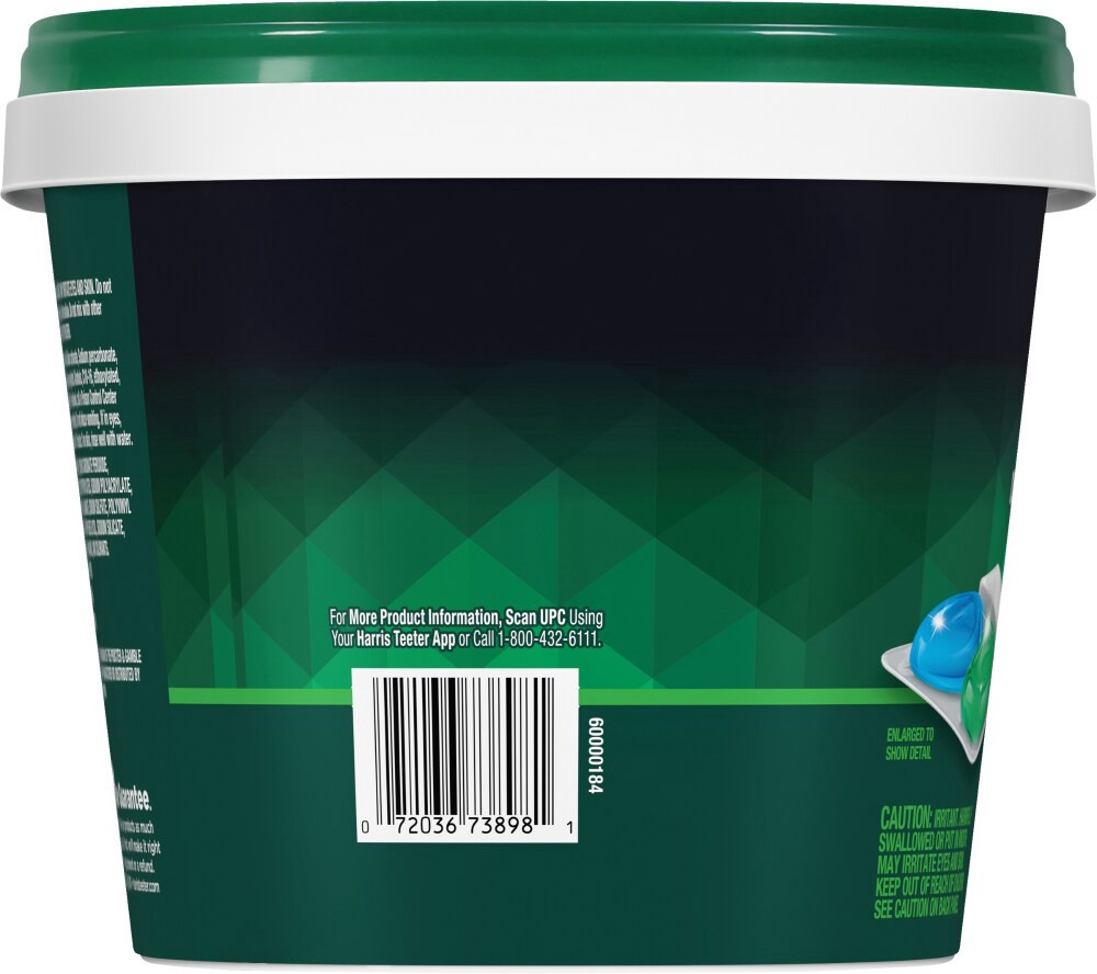 slide 3 of 4, Harris Teeter Triple Action Frsh Dish Pac, 43 ct