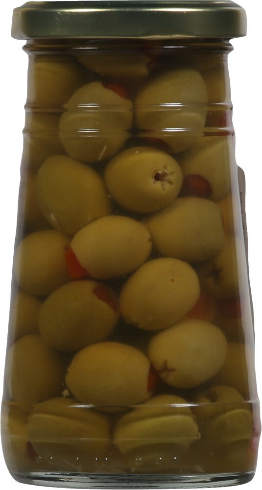 slide 2 of 4, Harris Teeter Spanish Stuffed Olives, 5.75 oz