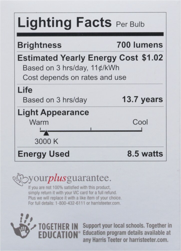 slide 2 of 4, Harris Teeter Led Br30 65W Dim, 1 ct