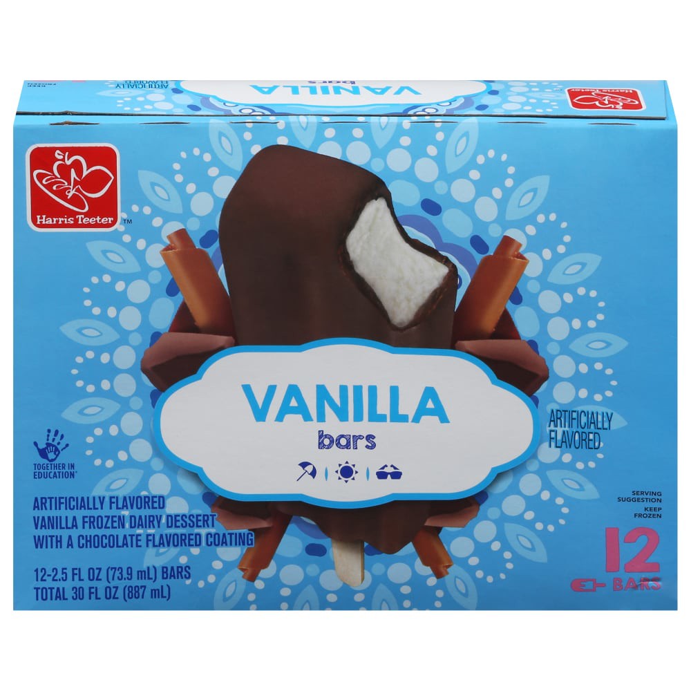 slide 2 of 2, Harris Teeter Vanilla Bars, 1 ct