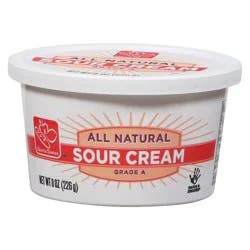 Harris Teeter All Natural Sour Cream Grade A