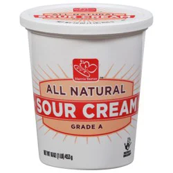 Harris Teeter All Natural Sour Cream Grade A