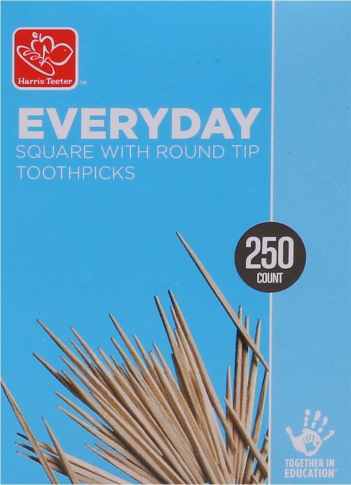 slide 2 of 3, Harris Teeter Everyday Toothpicks, 250 ct