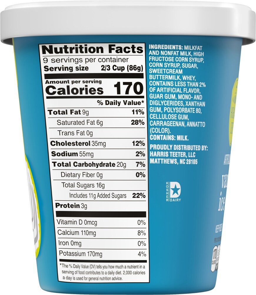 slide 2 of 3, Highland Crest Vanilla Ice Cream, 48 fl oz