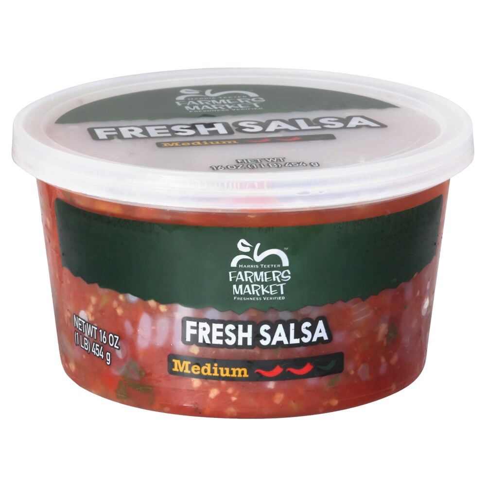 slide 2 of 3, Farmer's Market Medium Fresh Salsa 16 oz, 16 oz