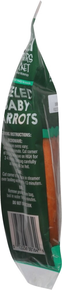 slide 6 of 6, Farmer's Market Peeled Baby Carrots 8 oz, 8 oz