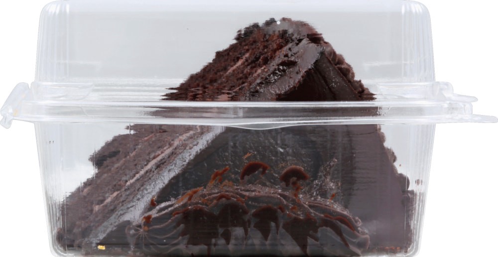 slide 2 of 3, Harris Teeter 4 Layer Fudge Cake Slice, 1 ct