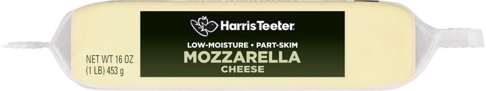 slide 2 of 6, Harris Teeter™ Mozzarella Cheese, 16 oz