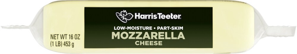 slide 5 of 6, Harris Teeter™ Mozzarella Cheese, 16 oz