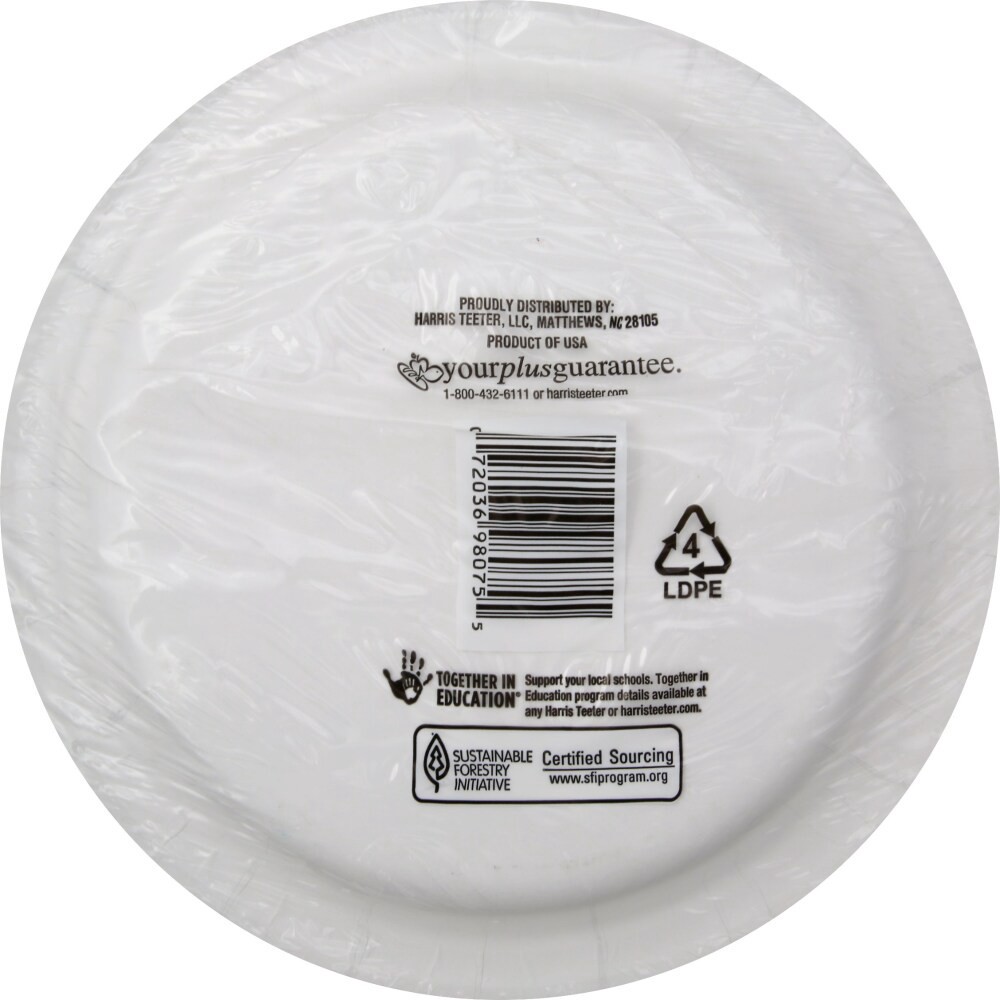 slide 2 of 4, Harris Teeter yourhome Designer Paper Plates, 45 ct