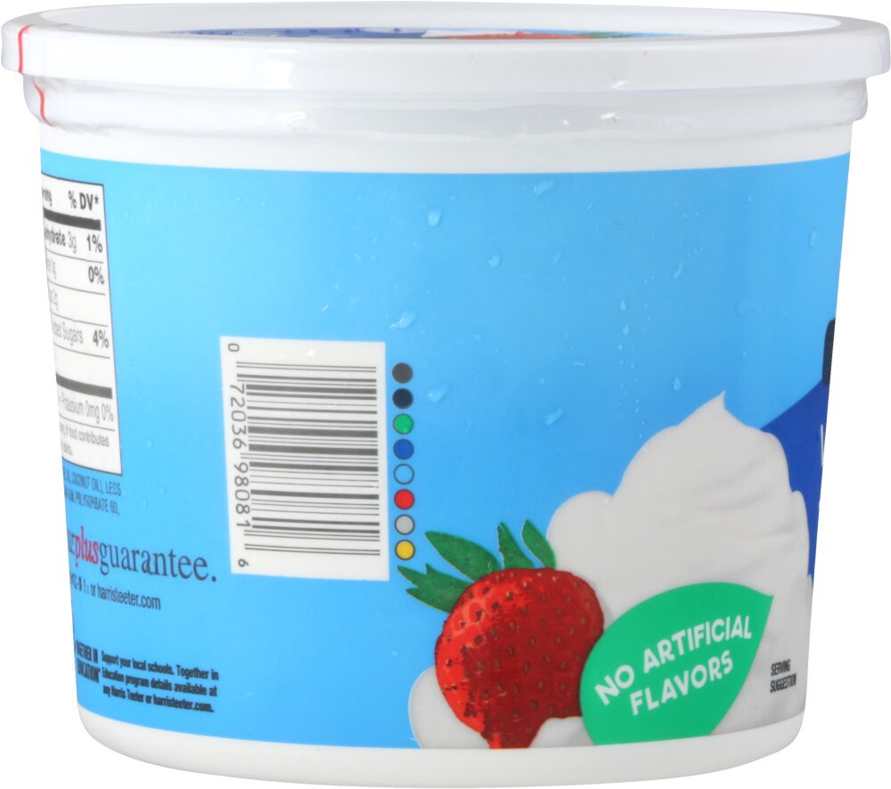 slide 5 of 5, Harris Teeter Whipped Topping, 16 oz