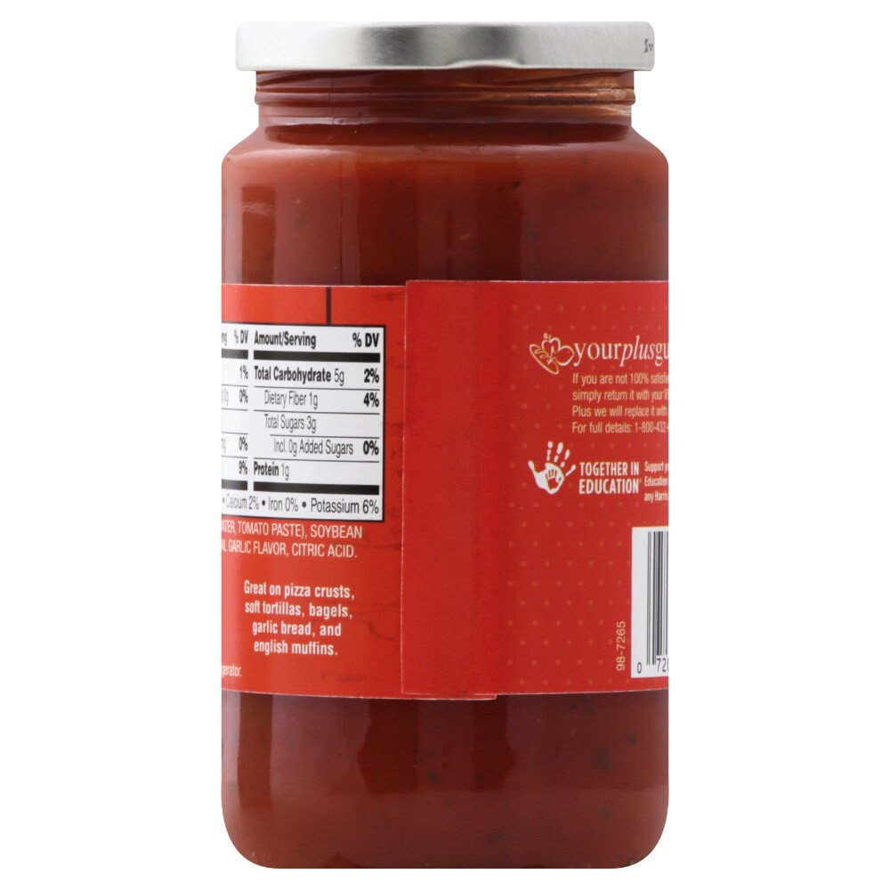 slide 3 of 4, Harris Teeter Pizza Sauce, 14 oz