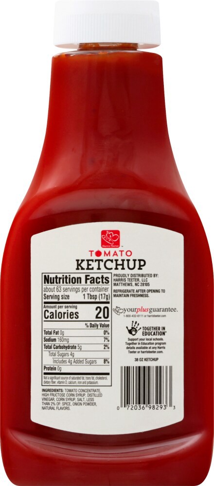 slide 2 of 2, Harris Teeter Ketchup, 38 oz