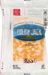Harris Teeter Sliced Colby Jack Cheese