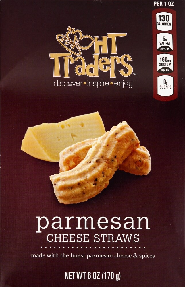 slide 3 of 3, Harris Teeter Traders Cheese Straws - Parmesan Cheese - 6 oz, 6 oz