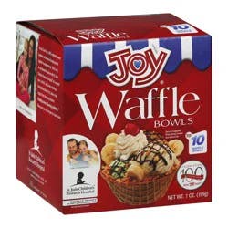 Joy Waffle Bowls
