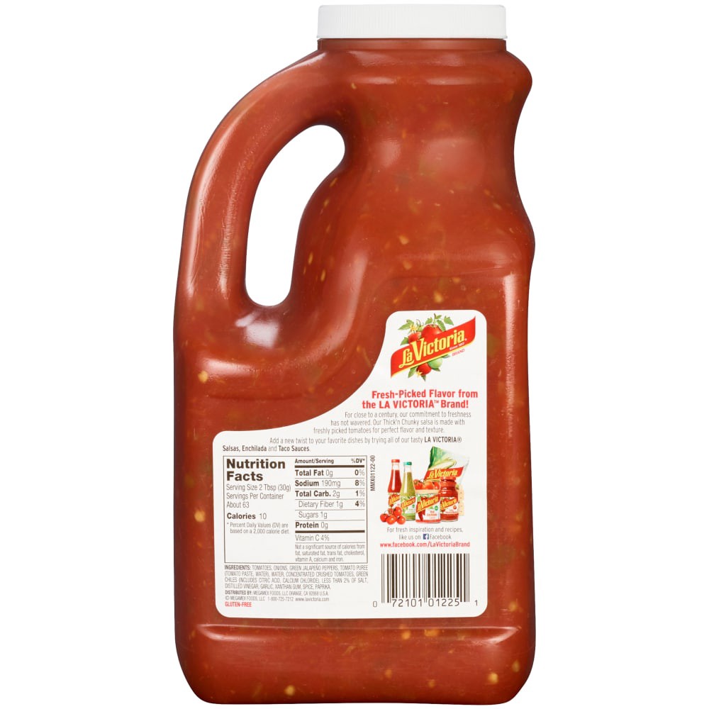 slide 5 of 5, La Victoria Salsa 67 oz, 67 oz