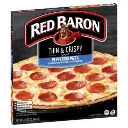 Red Baron Thin & Crispy Crust Pepperoni Pizza