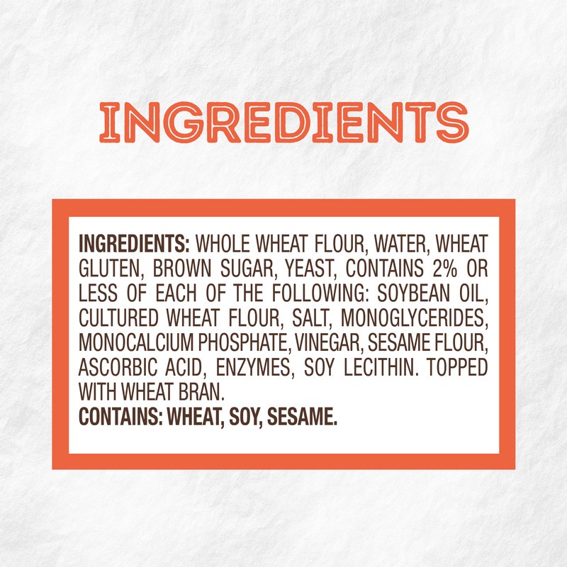 slide 2 of 5, Nature's Own 100% Whole Wheat Hamburger Buns 15 oz, 15 oz