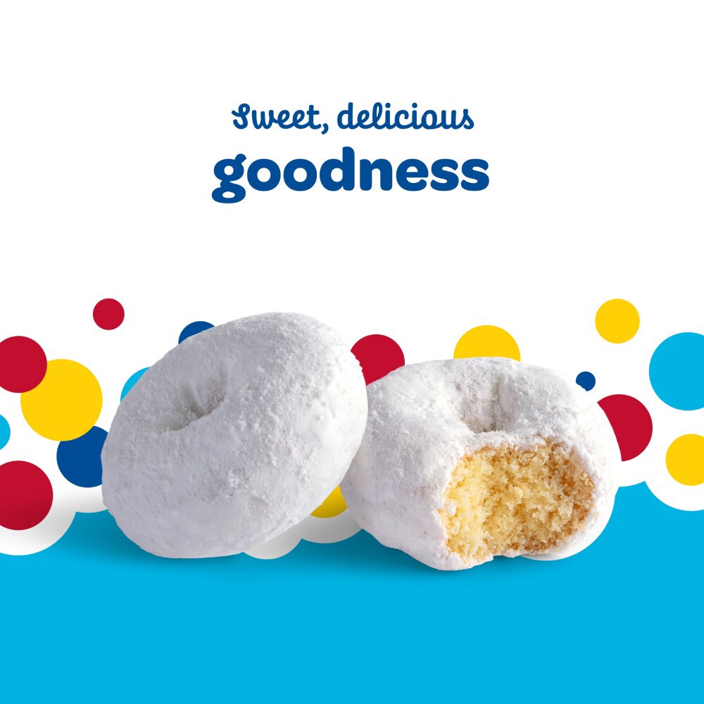 slide 4 of 6, Wonder Powdered Mini Donuts, Shareable Powdered Donuts, 10 oz Bag, 10 oz