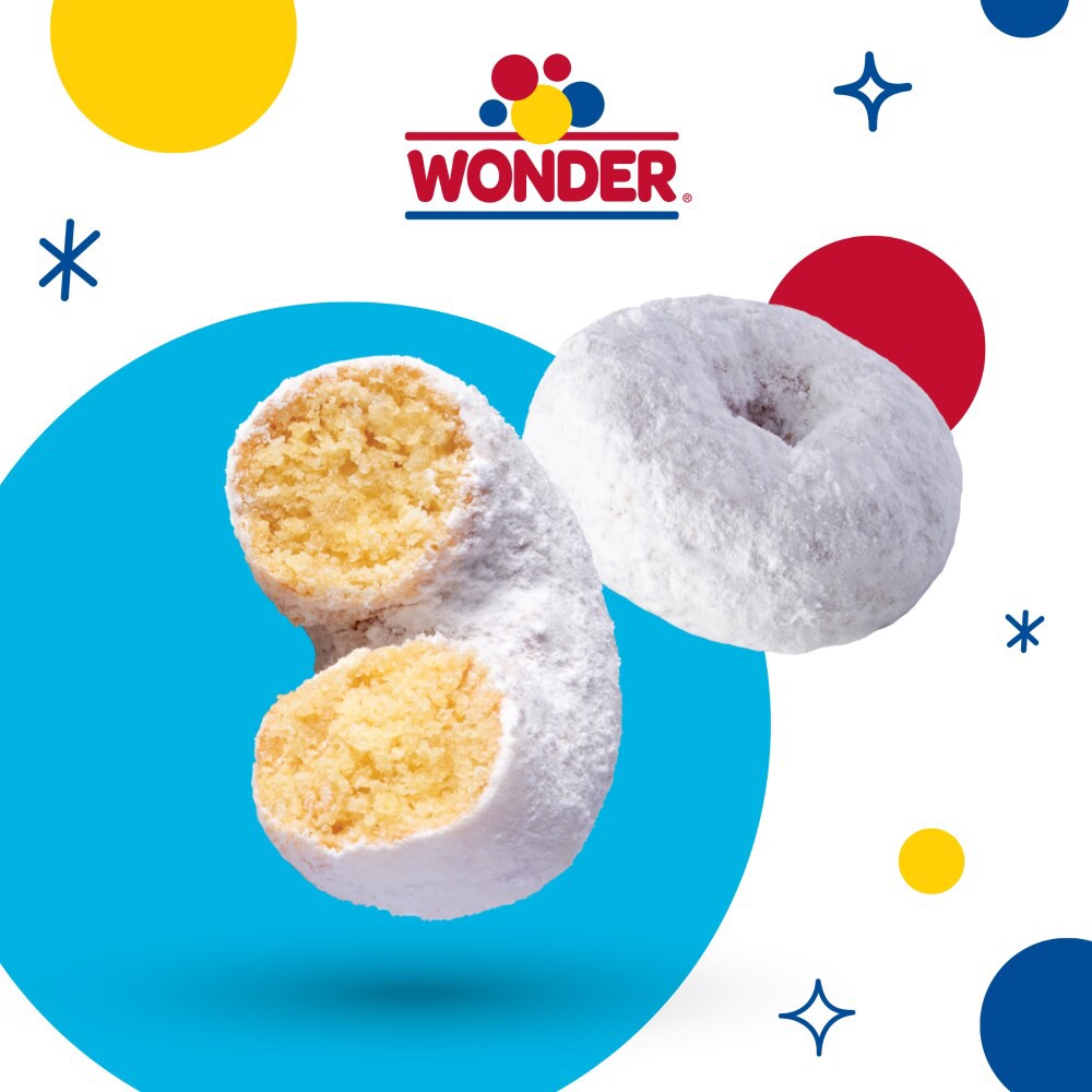 slide 6 of 6, Wonder Powdered Mini Donuts, Shareable Powdered Donuts, 10 oz Bag, 10 oz