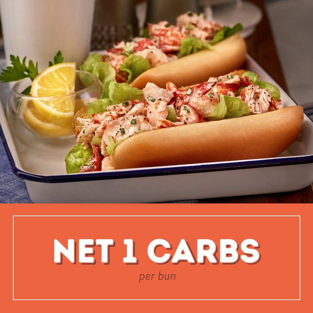 slide 3 of 6, Nature's Own Keto Hot Dog Buns 12 Ounces, 12 oz