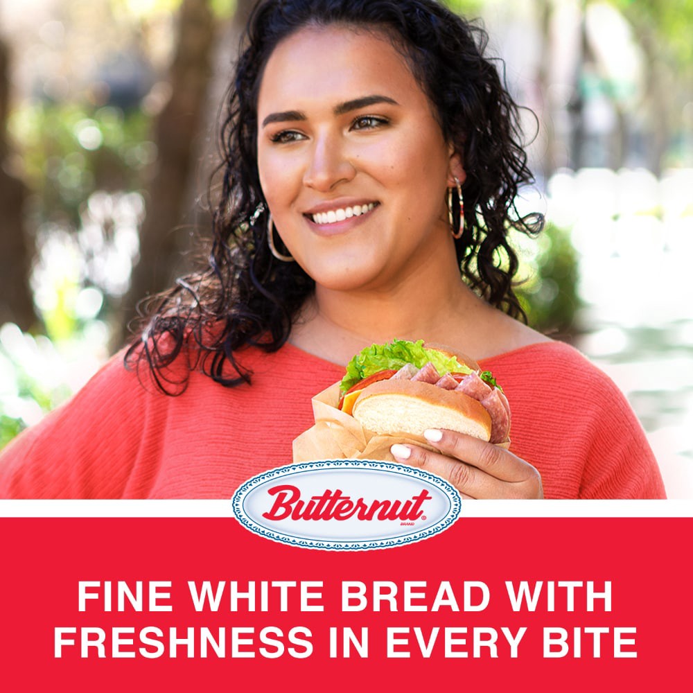 slide 3 of 6, Butternut Large White Bread, Sandwich Bread, 20 oz Loaf, 20 oz