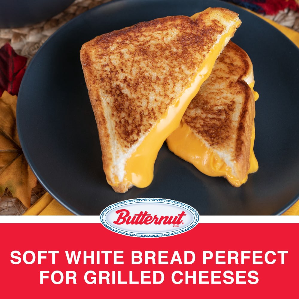 slide 5 of 6, Butternut Large White Bread, Sandwich Bread, 20 oz Loaf, 20 oz