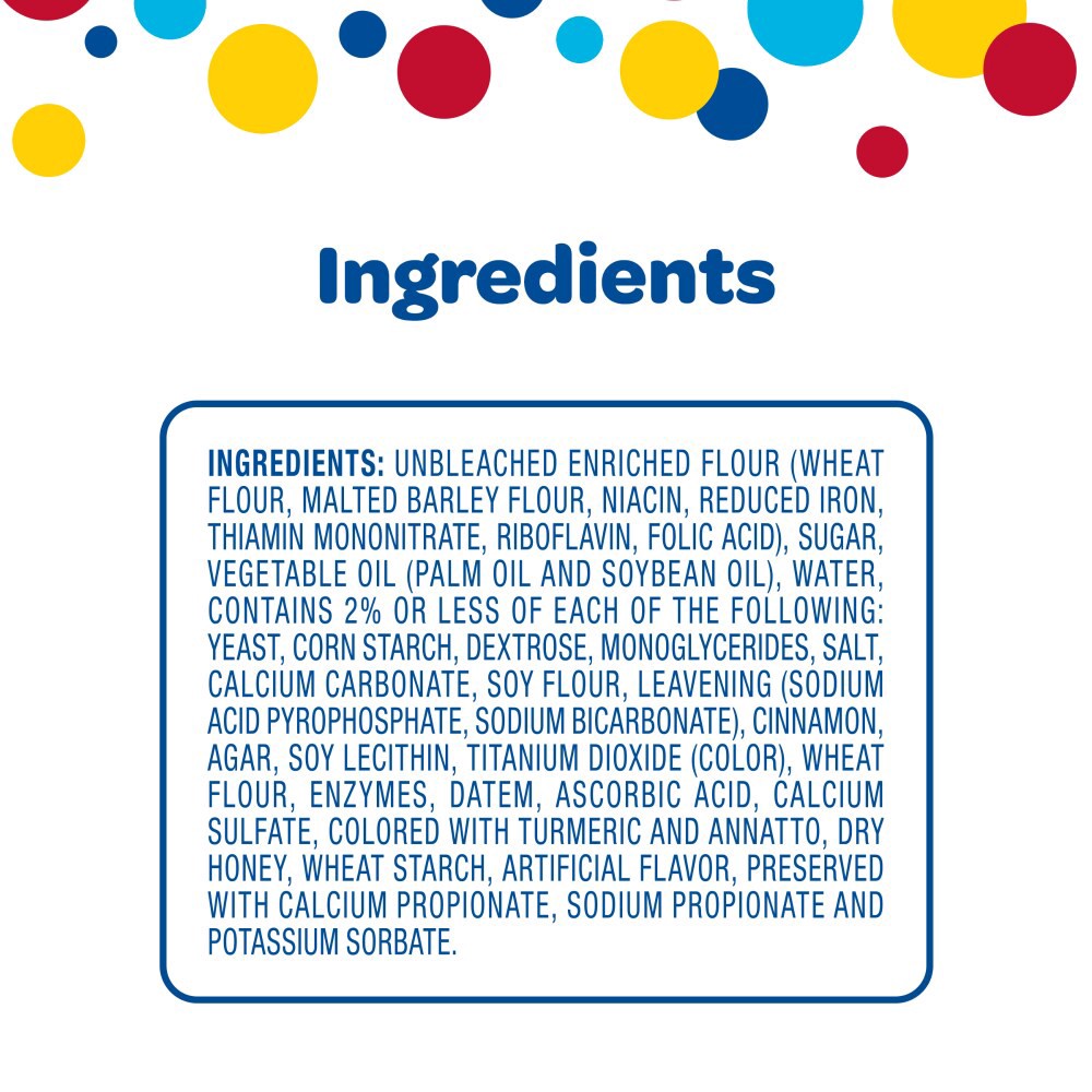 slide 4 of 6, Wonder Iced Honey Buns, Individually Wrapped Iced Pastry Snacks, 12 oz, 6 Count, 6 ct