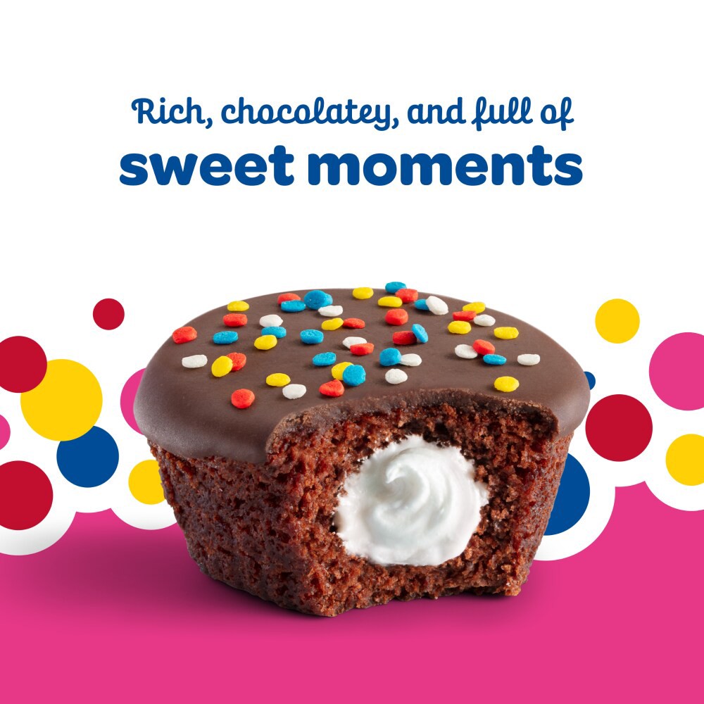 slide 6 of 6, Wonder Crème Filled Chocolate Cupcakes, Individually Wrapped Cupcakes, 8 Count, 8 ct