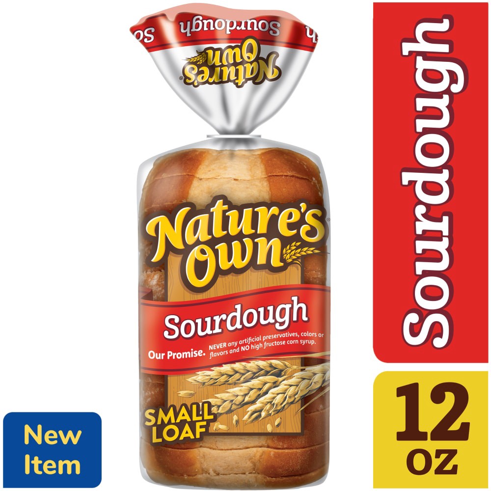 slide 5 of 6, Nature's Own Bread, Sourdough, Small Loaf, 12 oz
