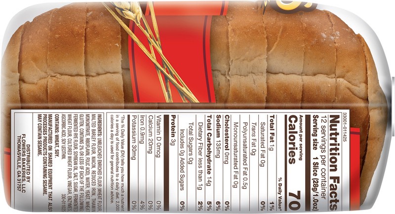 slide 3 of 5, Nature's Own Bread, Sourdough, Small Loaf, 12 oz