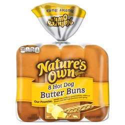 Nature's Own Hotdog Butter Buns