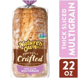 Nature's Own Bread, Multigrain, Thick Sliced