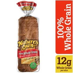 Nature's Own Bread, 100% Whole Grain