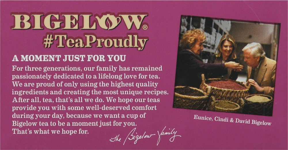 slide 2 of 5, Bigelow Herbal Tea, Blackberry Citrus, Tea Bags, 18 ct